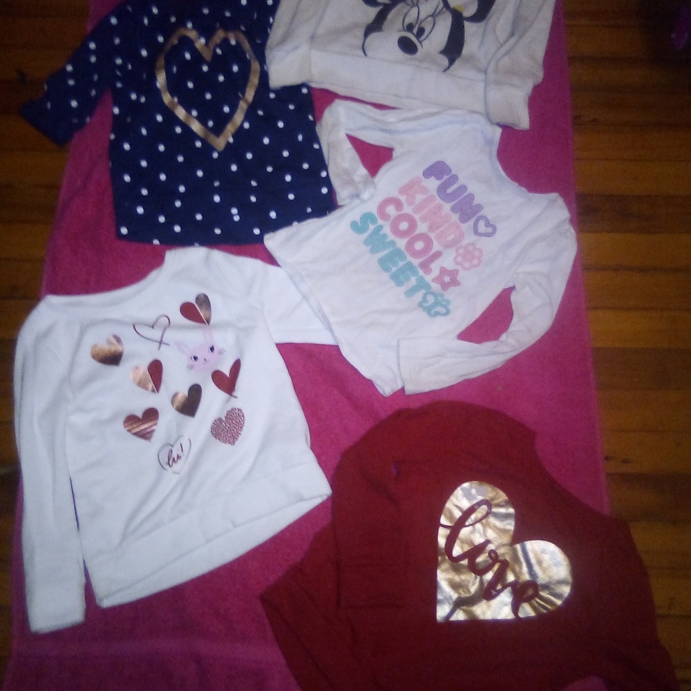 4 brand new winter shirts